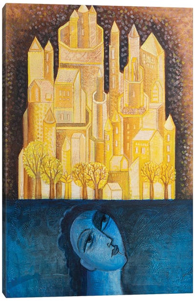 Dream City Canvas Art Print - Van Hovak