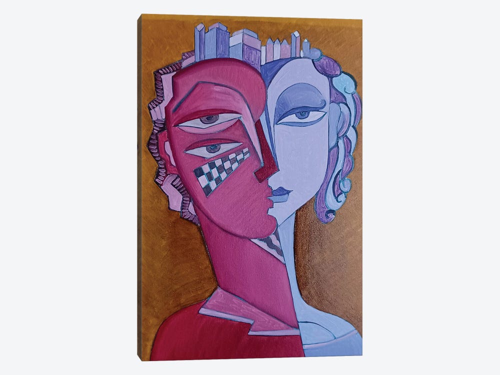 Masquerade by Van Hovak 1-piece Canvas Wall Art