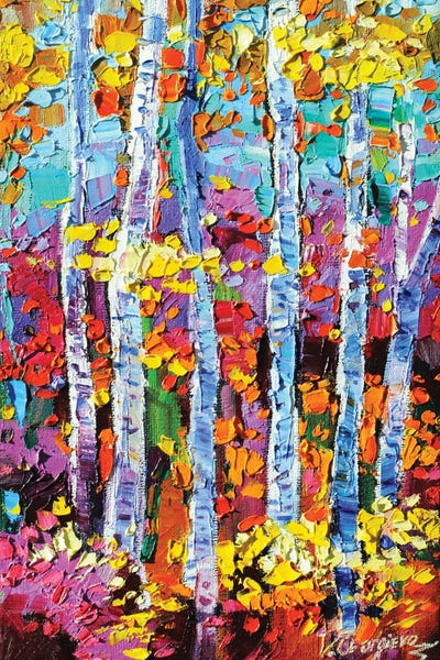 Fall Scenery by Vanya Georgieva canvas print
