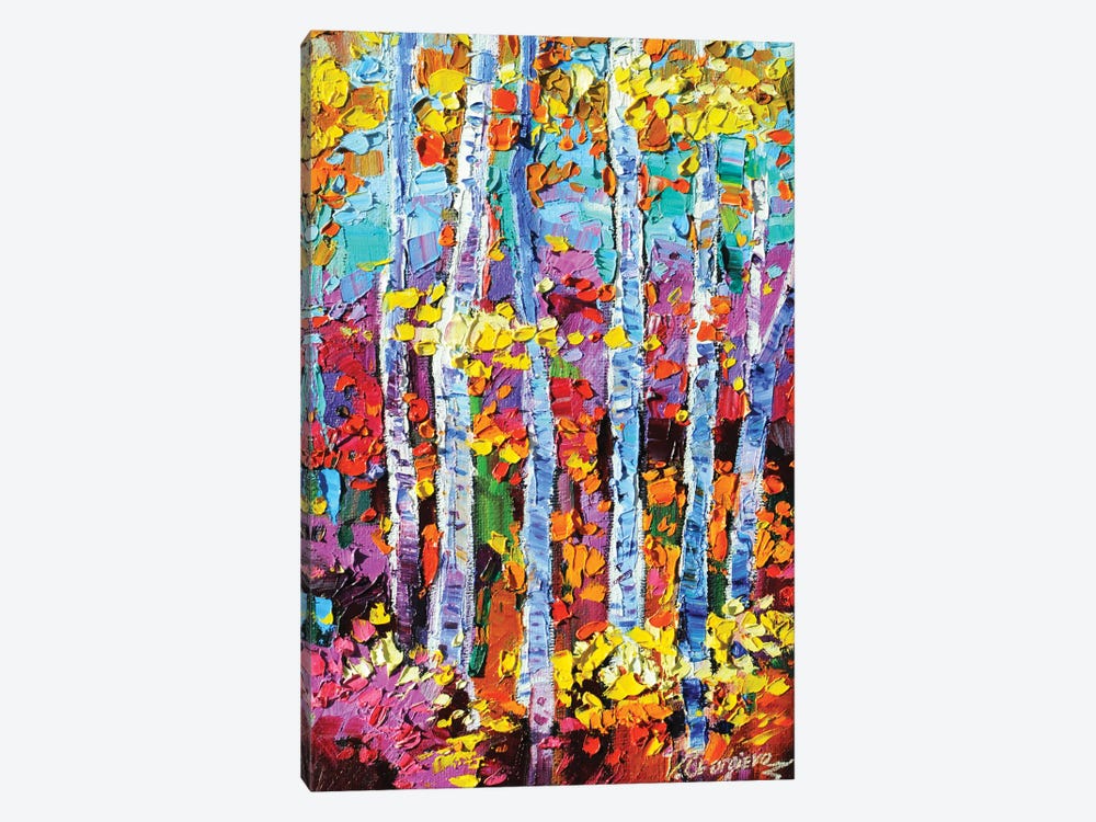 Fall Scenery by Vanya Georgieva 1-piece Canvas Art Print