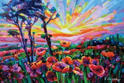 Backlight by Vanya Georgieva acrylic art print