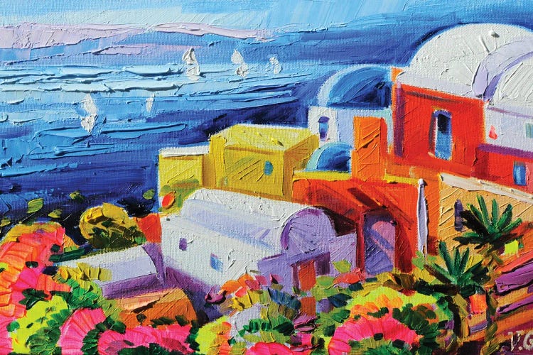 Sunny Day In Santorini II