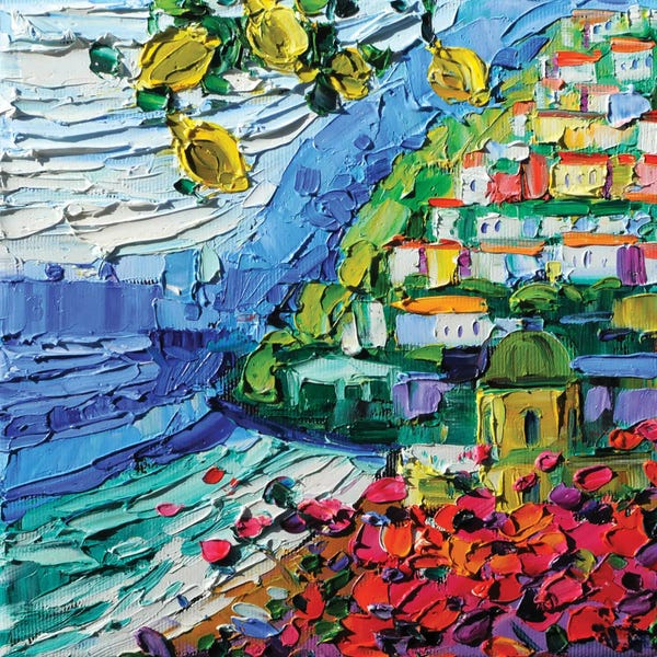 Vanya Georgieva: Little Positano by Vanya Georgieva