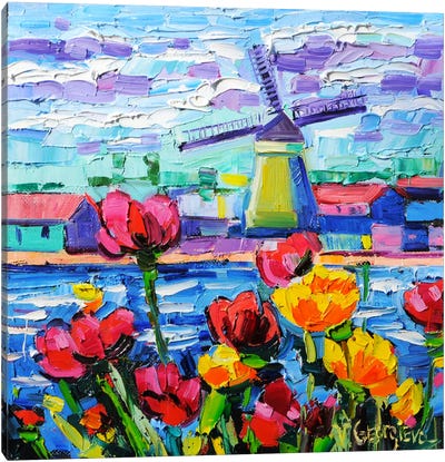 Dream On II Canvas Art Print - Tulip Art