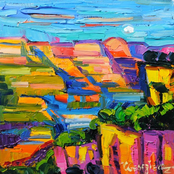 Grand Canyon National Park: Grand Canyon Sunrise by Vanya Georgieva