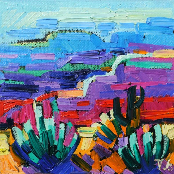 Vanya Georgieva: Desert Land by Vanya Georgieva