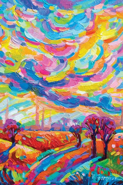 Middle Eastern Artists: Happiness In The Air by Vanya Georgieva