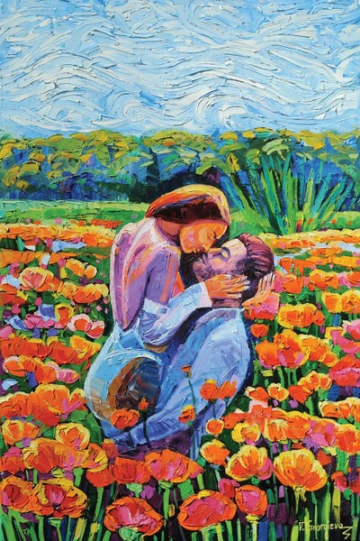 Vanya Georgieva: Love Among The Flowers by Vanya Georgieva