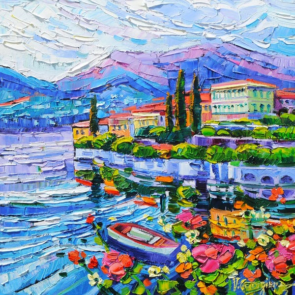 Vanya Georgieva: Lake Como by Vanya Georgieva