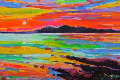 Magic Sea by Vanya Georgieva canvas print