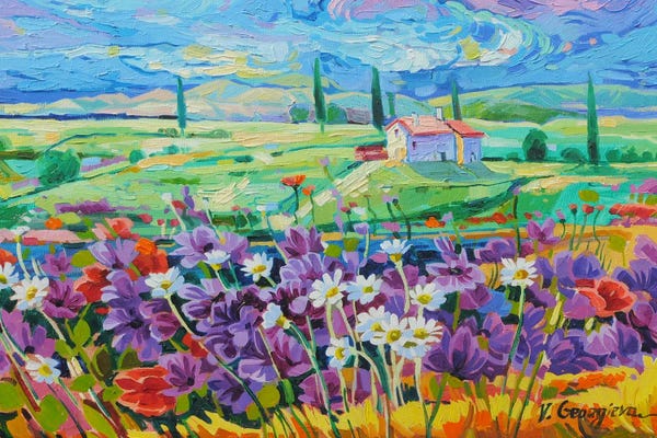 Vanya Georgieva: Gogh Inspiration III by Vanya Georgieva