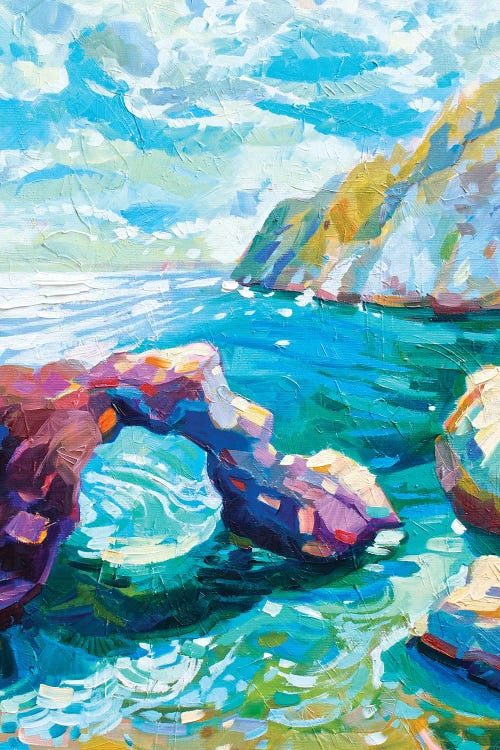 The Green Sea by Vanya Georgieva wall art