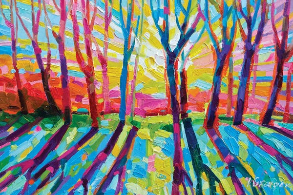 Enchanted Forests: The Light Penetrates by Vanya Georgieva