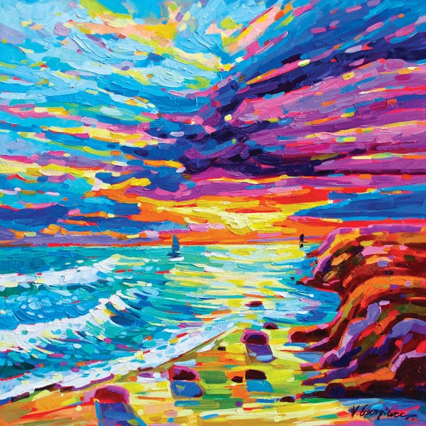 Ocean Sunrises & Sunsets: When The Sea Tells by Vanya Georgieva