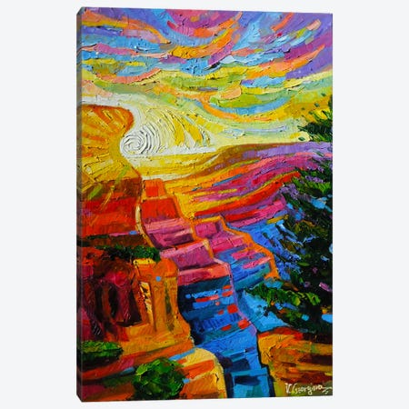 Grand Canyon Sunset Canvas Print #VNY48} by Vanya Georgieva Art Print
