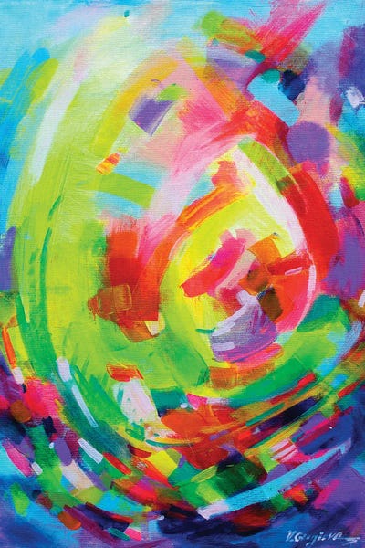 Abstract by Vanya Georgieva canvas print