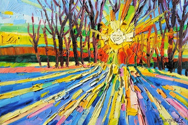 Snow: Winter Shadows by Vanya Georgieva