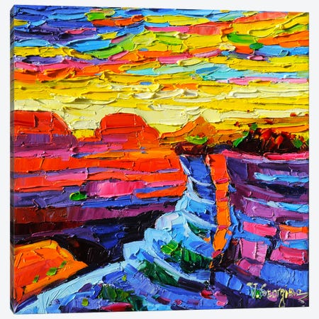 Grand Canyon Sunset III Canvas Print #VNY57} by Vanya Georgieva Art Print