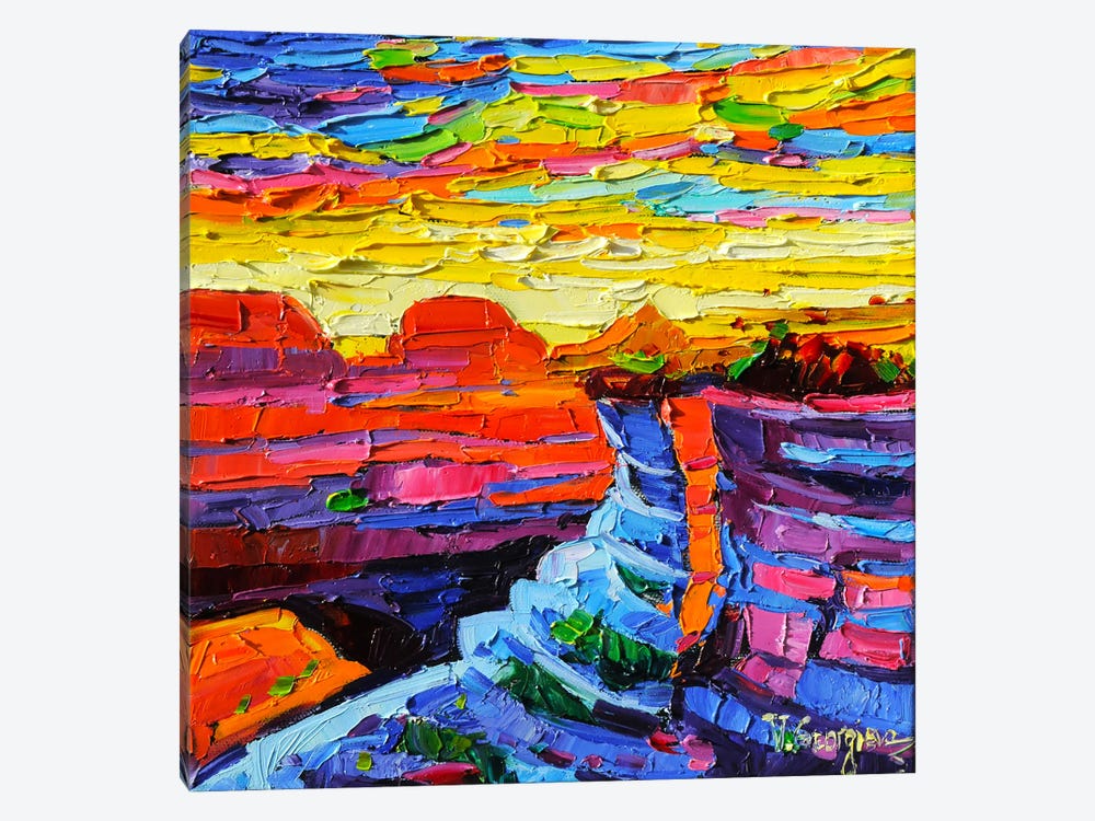 Grand Canyon Sunset III by Vanya Georgieva 1-piece Canvas Art Print