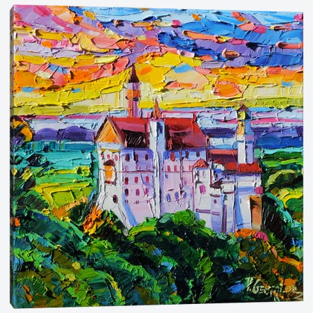 Neuschwanstein Castle Canvas Print #VNY76} by Vanya Georgieva Canvas Print