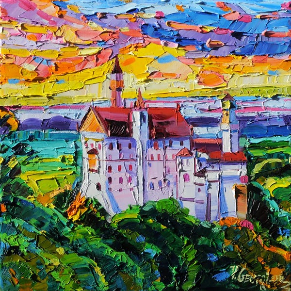 Neuschwanstein Castle: Neuschwanstein Castle by Vanya Georgieva