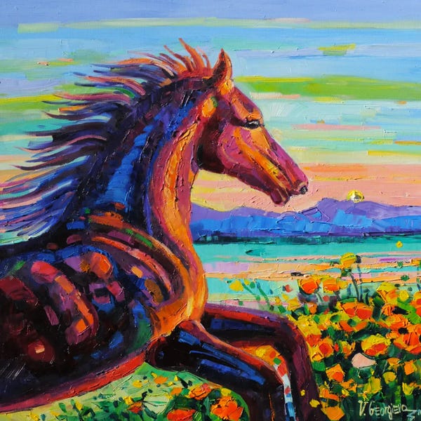 Vanya Georgieva: Towers The Sunset by Vanya Georgieva
