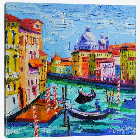 Venice In The Day Canvas Print #VNY84} by Vanya Georgieva Canvas Artwork