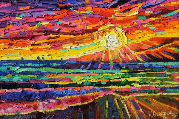 Vanya Georgieva: Laguna Beach Sunset by Vanya Georgieva
