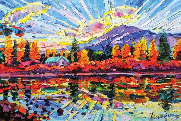Vanya Georgieva: Golden Season In The Mountain by Vanya Georgieva