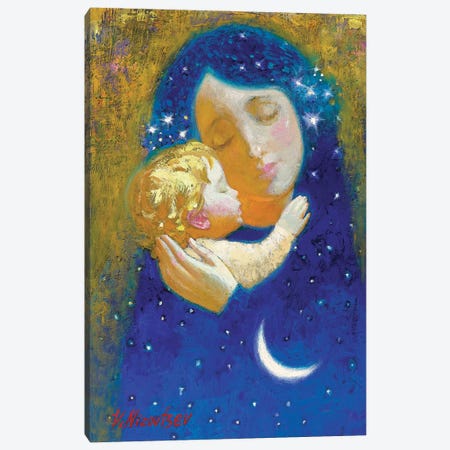 Madonna With Child Canvas Print #VNZ36} by Victor Nizovtsev Canvas Art