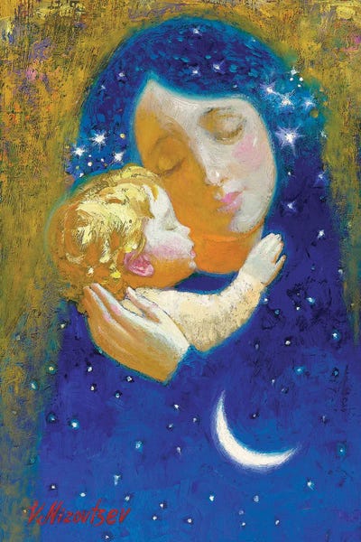 Art Enthusiast: Madonna With Child by Victor Nizovtsev