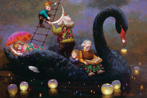 Adventure: Midnight Swan by Victor Nizovtsev
