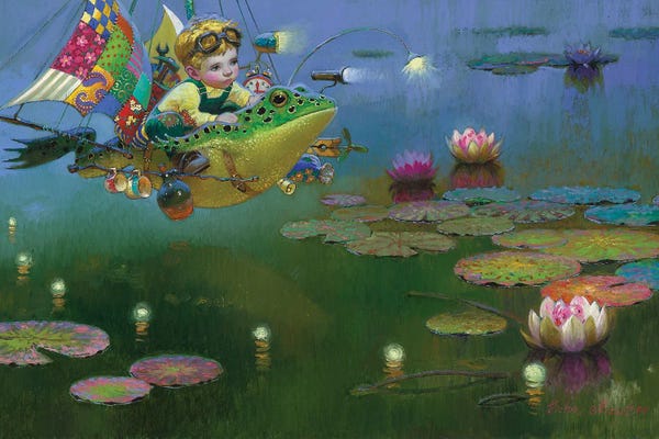 Reptiles & Amphibians: Soft Landing by Victor Nizovtsev