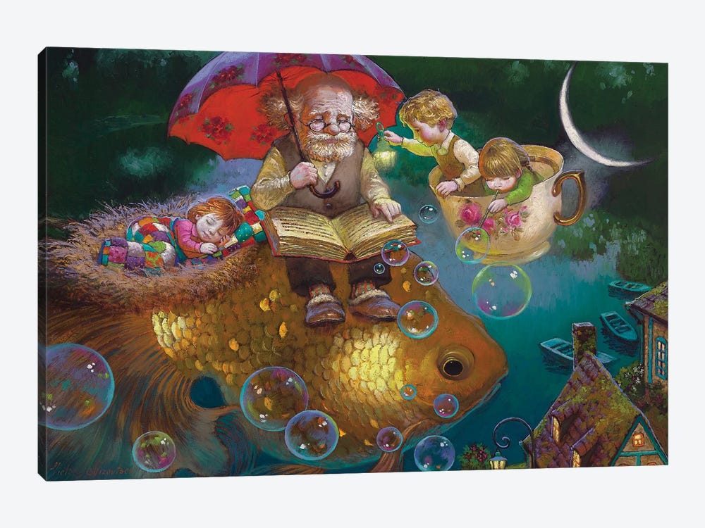 Time Of Magic by Victor Nizovtsev 1-piece Canvas Art Print