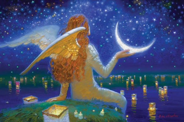 Victor Nizovtsev: The Starry Night by Victor Nizovtsev