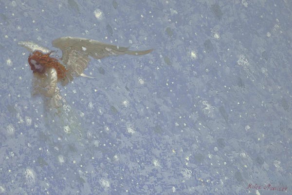 Snow: Getting Colder by Victor Nizovtsev