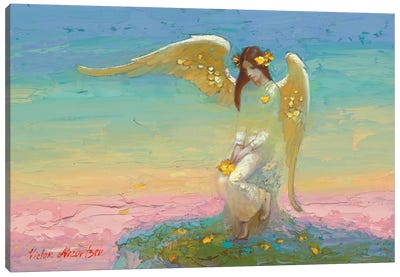 Autumn Vibe Canvas Art Print - Angel Art