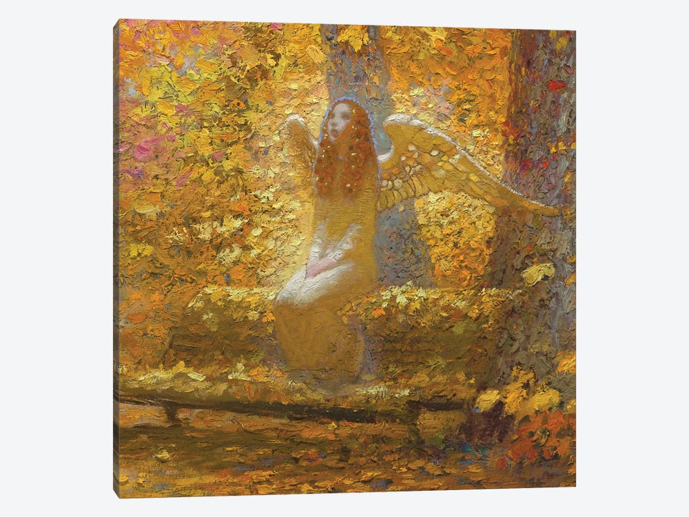 Autumn Angel by Victor Nizovtsev 1-piece Canvas Art