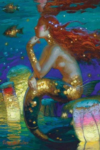 All Things Klimt: Fire And Water by Victor Nizovtsev