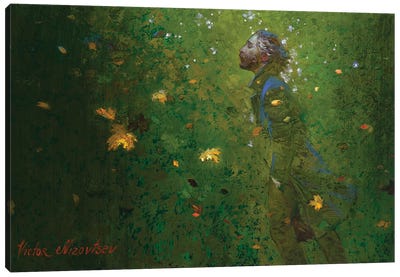 Autumn Wind Canvas Art Print - Illuminated Oil Paintings