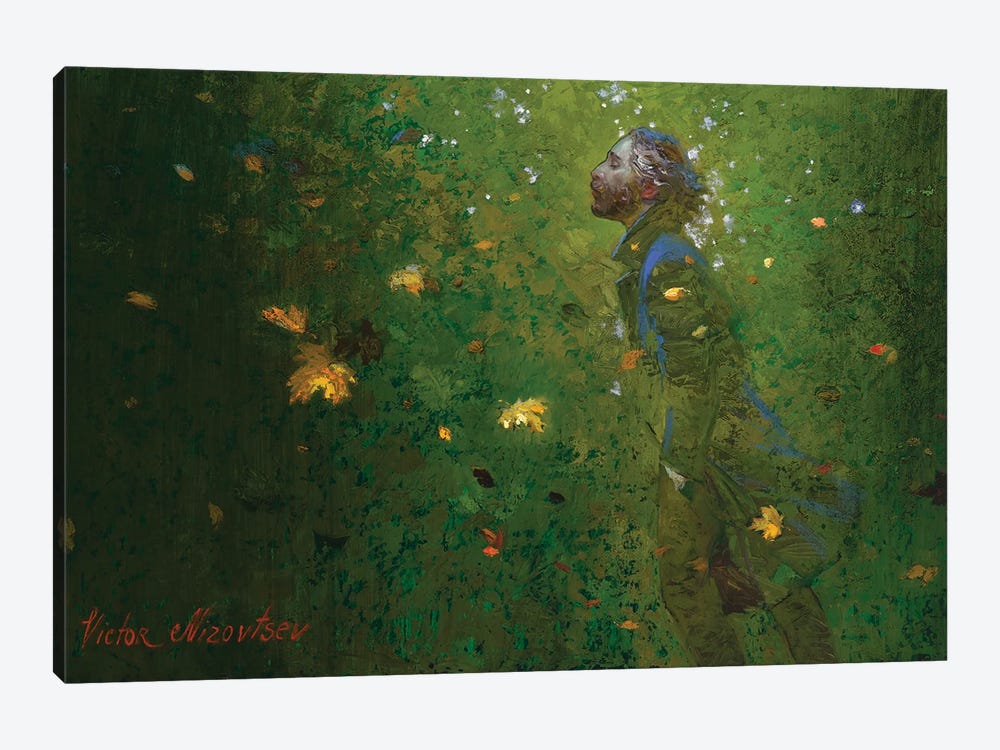 Autumn Wind by Victor Nizovtsev 1-piece Canvas Print