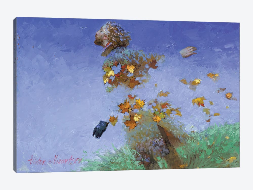Autumn Wind II by Victor Nizovtsev 1-piece Canvas Artwork