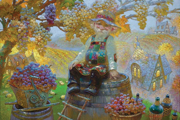 Victor Nizovtsev: Bacchus by Victor Nizovtsev
