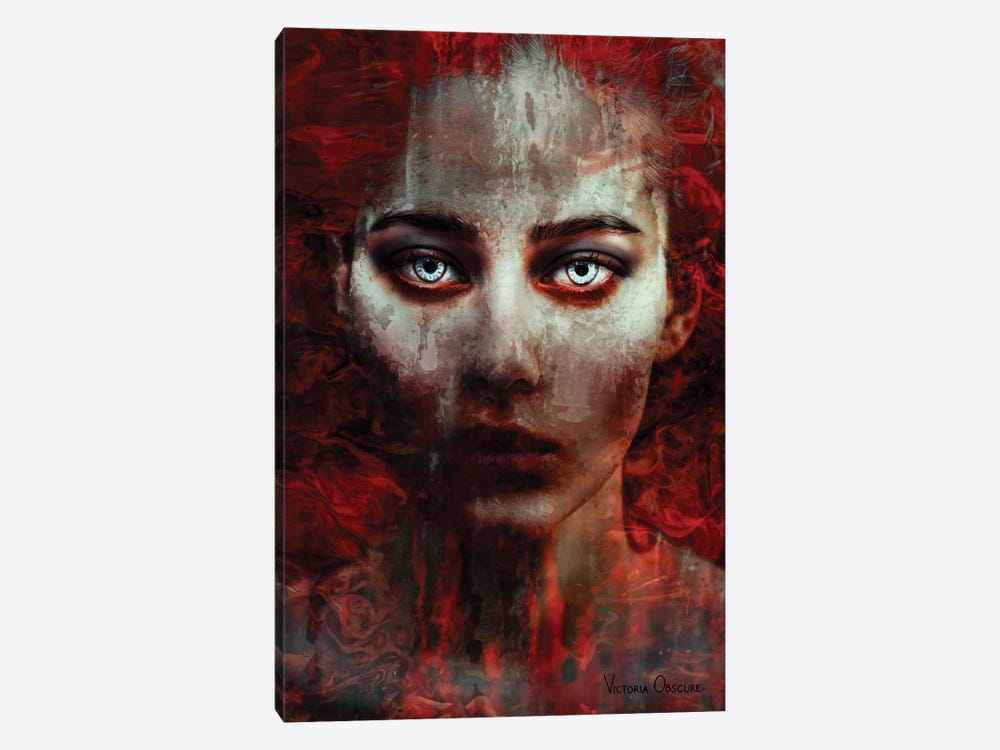 Living Death Or Dying Life by Victoria Obscure 1-piece Canvas Art