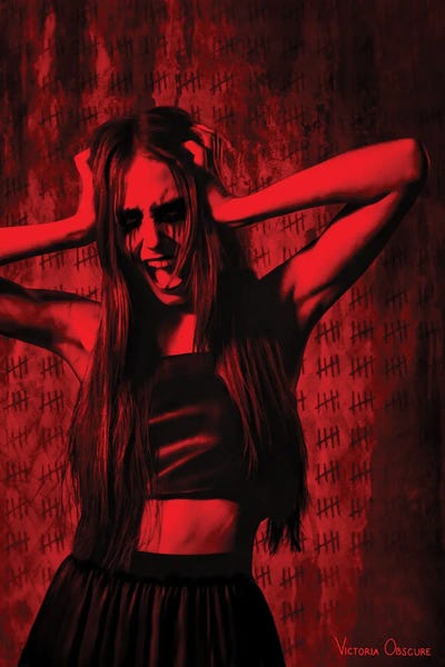 Goth Art: Immortal Hatred by Victoria Obscure