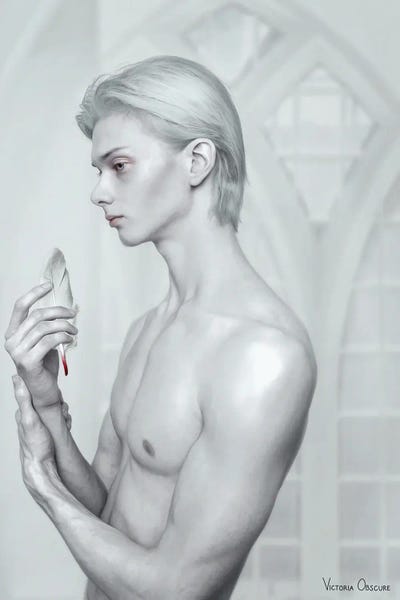 Monochromatic Moments: Fallen by Victoria Obscure