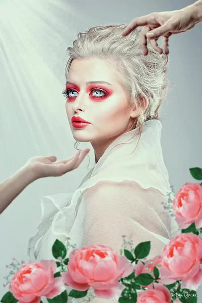 Creation by Victoria Obscure framed canvas print