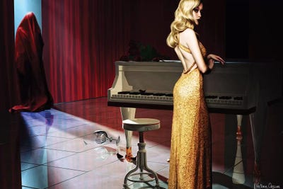 After Me by Victoria Obscure canvas print