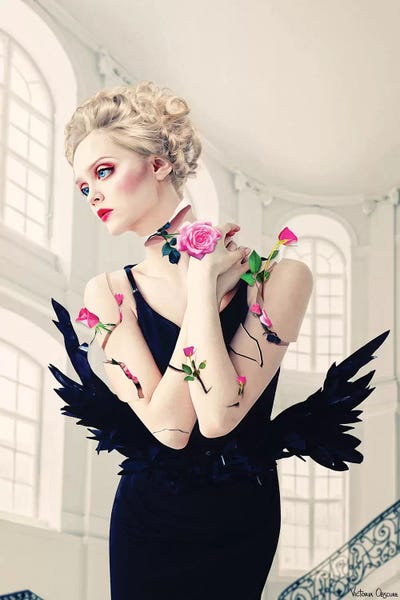 In Pieces by Victoria Obscure art print