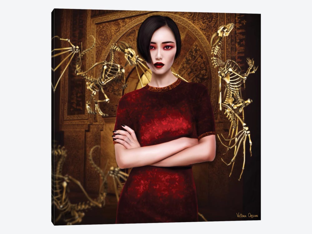 Inner Demons by Victoria Obscure 1-piece Canvas Art Print